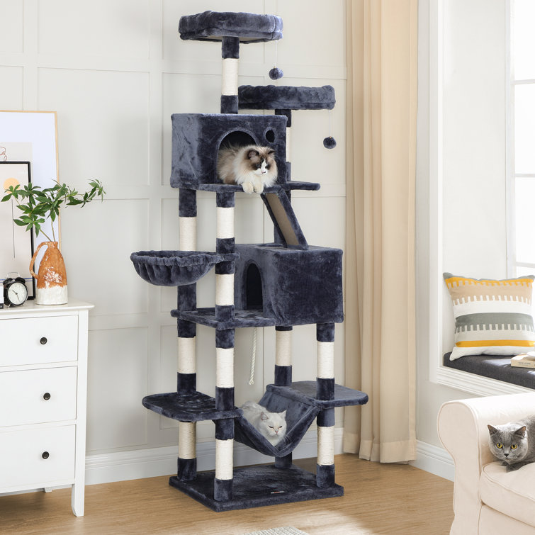 FEANDREA 206cm Cat Tree Wayfair.co.uk